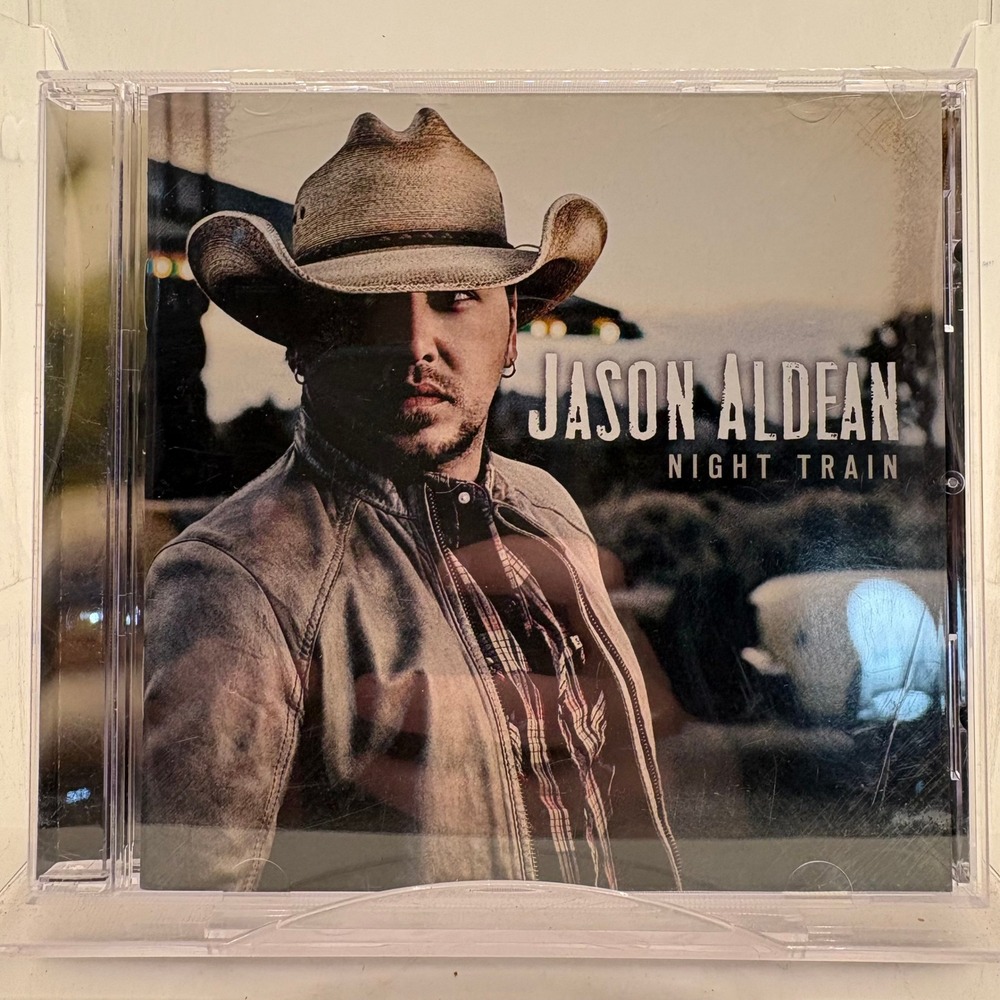 Jason Aldean Night Train CD 2012 Country Music Album Broken Bow Records BB-76172